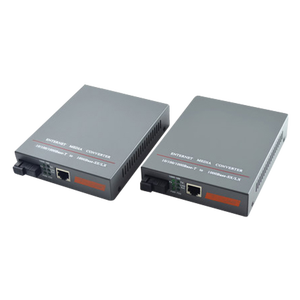 Convertidor de Medios de Fibra Óptica Gigabit 1RJ45 + 1Fibra, Convertidor Óptico Netlink 10/100/1000M Monomodo 20 KM - Product Image 3