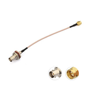 <span class=keywords><strong>Cable</strong></span> BNC-SMA, Conector Hembra BNC a Conector Recto SMA, <span class=keywords><strong>Cable</strong></span> <span class=keywords><strong>Coaxial</strong></span> RG316 de 15 cm (6 Pulgadas) <span class=keywords><strong>para</strong></span> Estación Base, GPS, Antenas de Radioaficionado - Product Image 2
