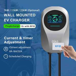 Bornes de recharge murales B2B pour VE avec <span class=keywords><strong>prise</strong></span> GB/T, compatibles avec les VE chinoises, prenant en charge la sous-comptorisation et la gestion à distance pour les entreprises immobilières - Product Image 2