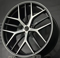 Jantes forgées monobloc GW 16-22 pouces 5x112 5x114.3 Noir brillant pour BMW M3 M4 M5 X3 X5 Série 3 Tesla Model 3 Model Y