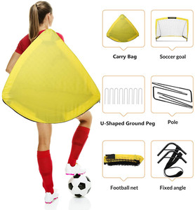 Portería <span class=keywords><strong>de</strong></span> fútbol emergente grande para niños, portería <span class=keywords><strong>de</strong></span> fútbol plegable para niños, portería <span class=keywords><strong>de</strong></span> fútbol duradera para práctica <span class=keywords><strong>de</strong></span> fútbol - Product Image 6