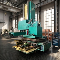 Máquina Perforadora y Fresadora CNC QIER TK6916 Usada, Eje de 160 mm, Perforadora Horizontal de Alta Resistencia para Piezas Grandes