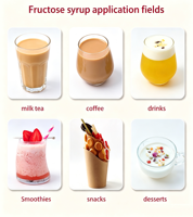F60 High Fructose Syrup 25KG Food Grade HFCS Sweetener for Bubble Tea Milk Tea Shop Lemon Tea Drinks