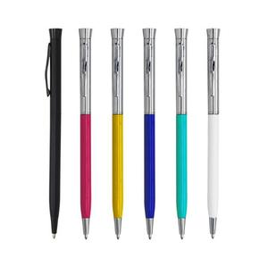 <b>Cheap</b> Metal Twist Promotional Hotel Pen Customized Color and Logo - Product Image 3