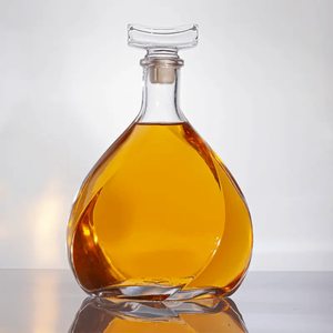 Bán buôn nhà máy sang trọng 750ml chai rượu Vodka Chai thủy tinh siêu Flint thủy tinh có thể được tùy chỉnh - Product Image 6