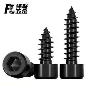 Fenglian 304 Stainless Steel Cylindrical Head Hex Self Tapping <b>Screw</b> M2 M3 M4 <b>M5</b> M6 For Speaker Cup Head - Product Image 2