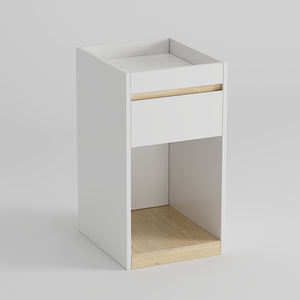 <span class=keywords><strong>Table</strong></span> d'appoint en bois à un tiroir Villa intérieur hôtel canapé polyvalent <span class=keywords><strong>Table</strong></span> d'appoint MDF avec peinture pour le stockage du salon meubles de maison - Product Image 2