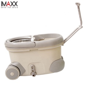 Fashionable Dragable and Save Labour 360 Strong Bucket <strong>Turbo</strong> Spin Magic <strong>Mop</strong> - Product Image 1