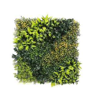 Faux Panneaux De Panneau D'herbe De Haute Qualité Tropical Rustique Fougère Feuillage Fo <span class=keywords><strong>Jardin</strong></span> Visage Plantes Plantes Artificielles En Plein Air Mur Vert - Product Image 2