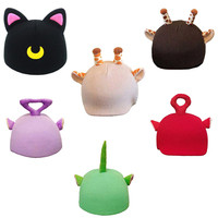 Housses de casque de moto demi-face personnalisées à motif dessin animé pour enfants, accessoires de ski parfaits pour les motards, état neuf, accessoires de moto