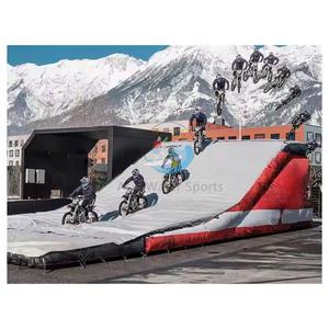 Rampe d'atterrissage gonflable pour <span class=keywords><strong>BMX</strong></span> et Dirt Bike - Équipement de pratique de cascades sécurisé pour l'entraînement au motocross - Product Image 6