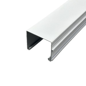 Electric Louvered Beam Aluminum Alloy Track Accessories Rectangle Automated <b>Curtain</b> Track Durable - Product Image 4