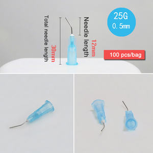 LK-1074 Seringas de agulha descartáveis Dental <span class=keywords><strong>Pre</strong></span> <span class=keywords><strong>Bent</strong></span> Luer Lock Dispensing Dicas para Clínica Dentária - Product Image 2