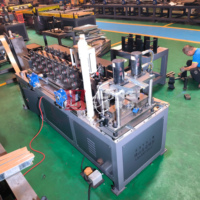 Machine de profilage de canaux en C réglable en continu OEM, moteur 3,7 kW, certifiée CE, pour profilés de climatisation, montants de cloisons sèches et ossatures LGS
