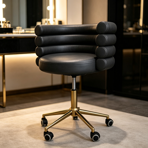 Tabouret de pédicure de luxe le plus vendu pour les techniciennes de salon de manucure, chaise portable de petite taille au design moderne - Product Image 6