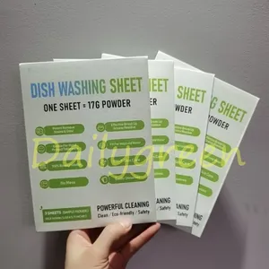 Dishwasher Detergent Sheets | Plastic-Free, Lab-Tested Dishwasher Packs | Super Concentrated and Easy to Use