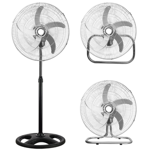 New Design Metal Blade Industrial Oscillating 3-Speed Low Noise Household Pedestal <b>Stand</b> <b>Fan</b> 3-in-1 Function <b>Fan</b> Manufac - Product Image 4