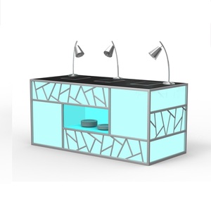Bien <span class=keywords><strong>restaurante</strong></span> suministros equipo de cocina led de colores de luz de inducción bufé rozaduras plato calentador de comida de la estación - Product Image 2