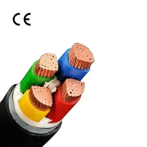 Factory 2 3 4 5 Core XLPE Insulation STA Armored Cable 4 mm 6mm 10mm 16mm2 25mm 4 Core Armoured Cable Price