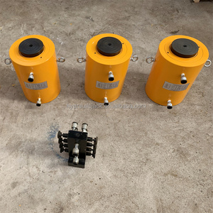 Miglior prezzo 6 punti personalizzato stazza 100 Ton elettrico martinetto idraulico cilindro per il sollevamento case modulari - Product Image 6