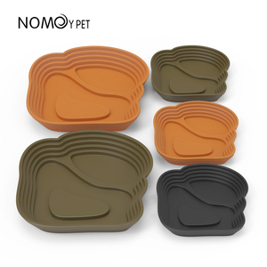 Accesorios para reptiles NOMOYPET, varios colores, bañera de plástico grande y pequeña para reptiles, piscina para ranas, tortugas, pájaros, animales pequeños - Product Image 6