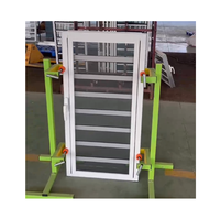 Fenêtres Jalousie en aluminium Fenêtre Jalousie à persienne fixe réglable avec moustiquaire