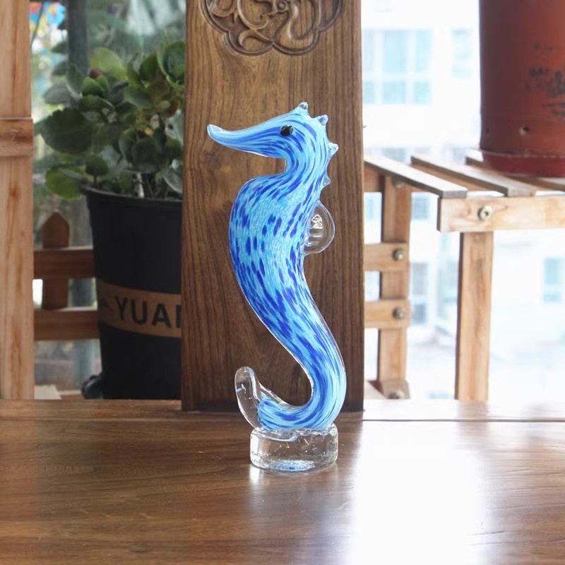 Aazon.co: DECRZPB Glass Figurine Blue Starfish Handade Blown Crystal