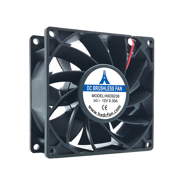 Customizable 92mm 9238 PWM Fan High Static Pressure 90mm 12V Brushless DC Cooling Fan Dual Ball Bearing