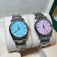 Montre pour homme 41 mm/40 mm avec mouvement mécanique automatique 3230, effet superluminescent, fermoir pliant, montre de plongée luxueuse.