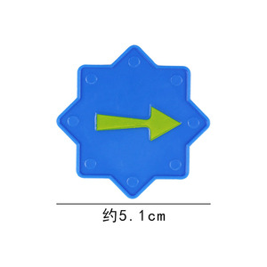 อุปกรณ์มายากลลูกศรเวทมนตร์ ขนาด 5.1 ซม. ลูกศรหลายเหลี่ยม สำหรับของเล่นมายากลเด็ก ขายส่ง - Product Image 4