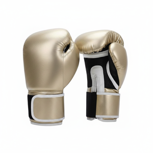 Gants de boxe en cuir 10OZ antidérapants personnalisés, gants d'entraînement professionnels pour la compétition en salle de sport - Product Image 2