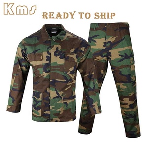 KMS BDU,コットンナイロンアウトドアトレーニングカモコンバットユニフォーメデタクティーク迷彩戦術服服 - Product Image 1