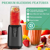 800W Citruspers Blender Zelfreinigende Droge Molenkan voor Noten Malen Fruit Smoothies Persoonlijke Blender Huishoudelijk Gebruik OEM/ODM