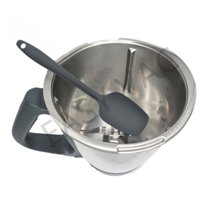 Thermommix Ensemble de spatules en caoutchouc de silicone de qualité alimentaire à alimentation électrique, ustensiles de cuisine ménagers pour la cuisson, le mélange - Product Image 6