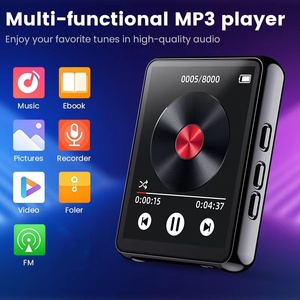 Reproductor MP3 de Alta Calidad con Pantalla Táctil HD de 2.4 Pulgadas, Altavoz BT, Sonido Estéreo sin Pérdidas, Radio, Grabadora, FLAC, WAV - Product Image 6