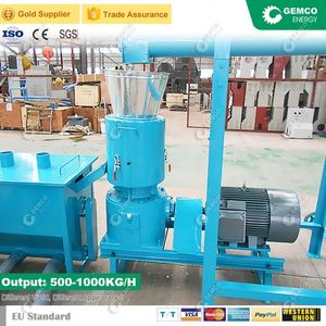 Gemco giá tốt nhất động vật nhai lại thức ăn công nghiệp Máy chế biến thức ăn chăn nuôi dây chuyền chế biến để bán - Product Image 4