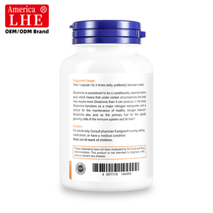 Suplemento de L-Glutamina de Alta Calidad Shecome 500mg para Adultos, Mejora la Inmunidad, Cápsulas de L-Glutamina - Product Image 6