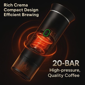 Cafetera Eléctrica Portátil Recargable por USB, Mini Máquina de Espresso Automática, para Preparar Café Caliente/Frío - Product Image 4