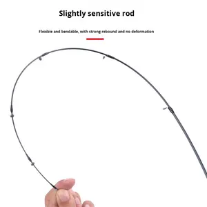 Canne à pêche pour truite, <span class=keywords><strong>ultra</strong></span> légère, en carbone haute résistance, double pointe, bouche de cheval, en amont, 1,8 m, poignée droite/pistolet, EVA, action lente, <span class=keywords><strong>ensemble</strong></span> de pêche à la traîne - Product Image 1