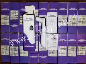 Lannx uyt 102 lâm sàng sốt điện tử Nhiệt kế kỹ thuật số sốt Hồng Ngoại Tai termometro Súng chữ số trán Nhiệt kế y tế - Product Image 6
