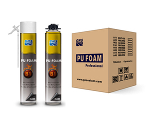 Gns B1 chống cháy phun PU bọt mở rộng xây dựng bọt cho cửa sổ và cửa - Product Image 3