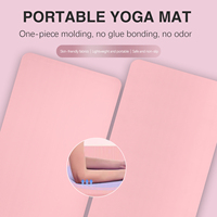 Tapis de yoga extra épais LADYGLOW, antidérapant, rembourré, pour Pilates, fitness, exercices, pour la maison, le studio, la salle de sport, entraînement, vente en gros, approvisionnement en vrac