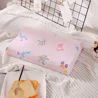 子供用ラテックスメモリー枕枕カバーかわいい漫画枕カバー純綿長方形枕カバー