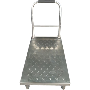 VICTORY Chariot commercial en acier inoxydable avec roues Inox Handcart voiture-restaurant pour hôtel et restaurant fournitures de cantine - Product Image 4