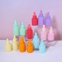 Flacon compte-gouttes en verre personnalisé de haute qualité de 20ml 30ml 40ml 50ml flacon de soin de la peau vide emballage échantillon taille flacon de sérum