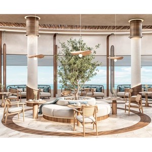 Catering Restaurant Full Space Customization Interior Design Commercial Bar Counter Display Cabinet Shop Decoration Renovation - Product Image 1