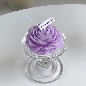 Velas Cónicas Premium con Flores, Decoración para el Hogar al por Mayor, Multicolores, Personalizadas, Regalos para Navidad, Bodas y Cumpleaños - Product Image 5