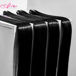Extensiones de Cabello Humano Virgen Indio Baratas con Cutícula Alineada y Cierre de Encaje - Product Image 4