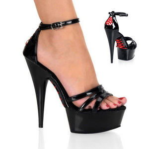 Chaussures de pole dance rétro, style gothique, talons hauts de 15 cm, chaussures de danse de strip-tease, modèle de podium, sandales de mode, banquet, plateforme sexy - Product Image 6