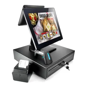Hot sale Restaurant Retail Billing Printer cash register for small business pos Terminal Cashier All In One POS Systems